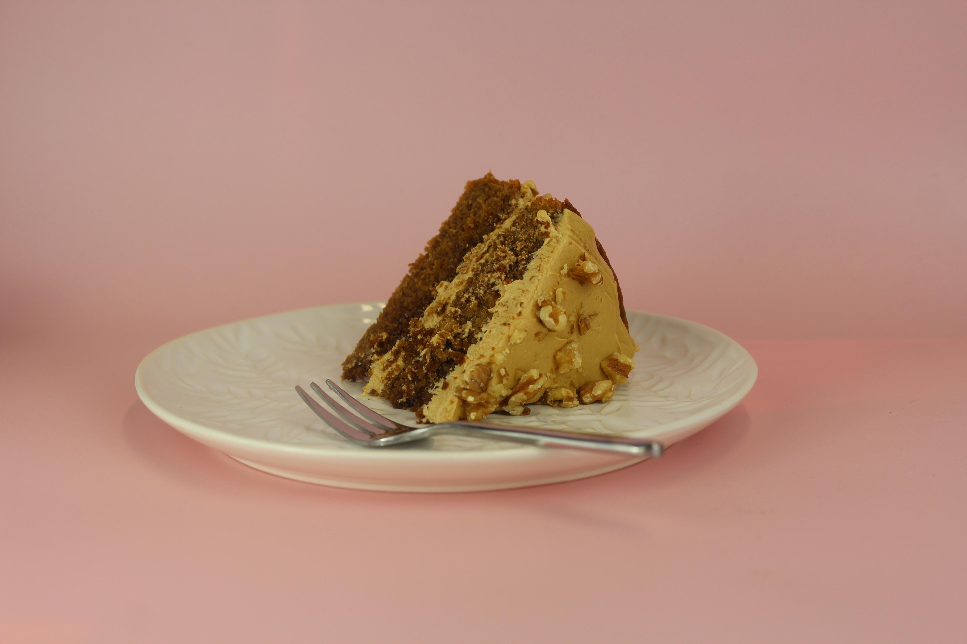 Classic Coffee & Walnut Cake